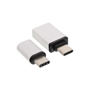 InLine USB-C Adapter-Set - USB-C M to Micro-USB F or USB3.0 A F